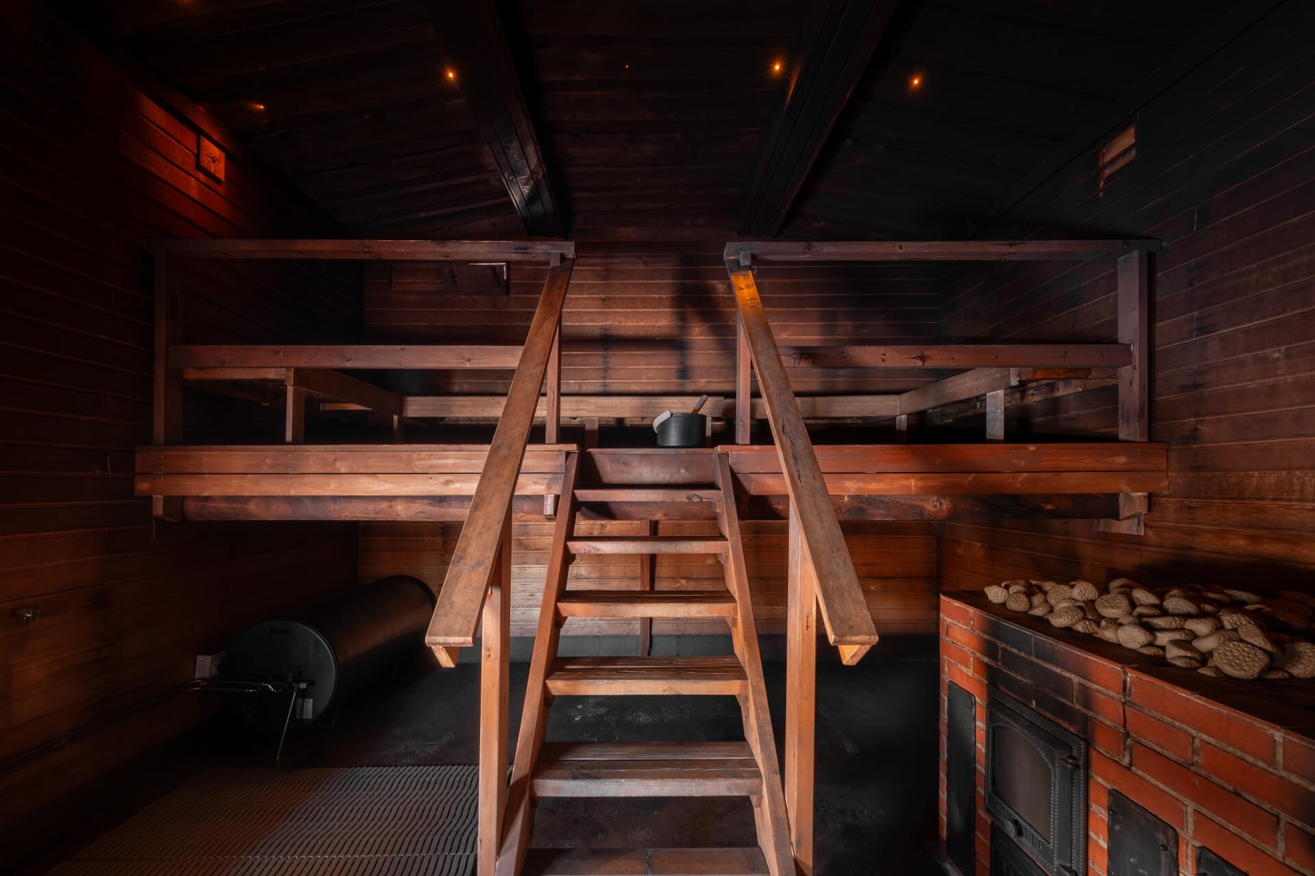 Sauna Wilderness Hotel Muotka