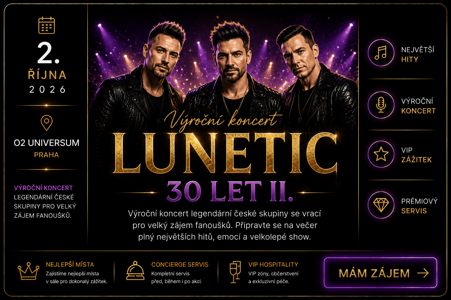 Lunetic 30 let II. – O2 universum Praha