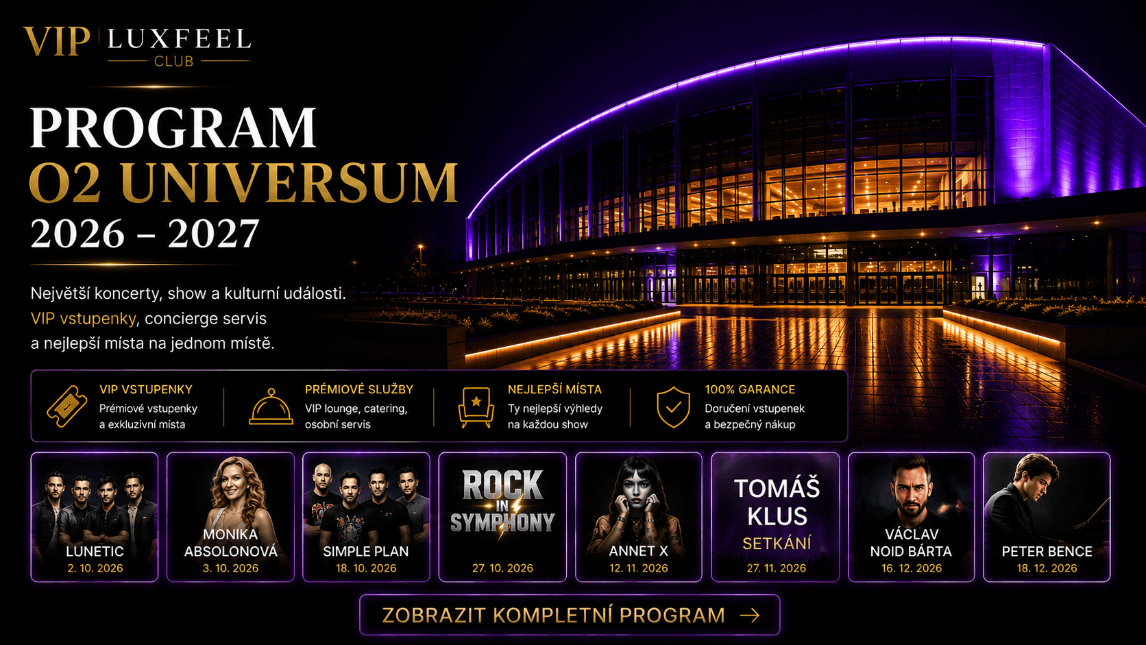Program O2 universum 2026–2027