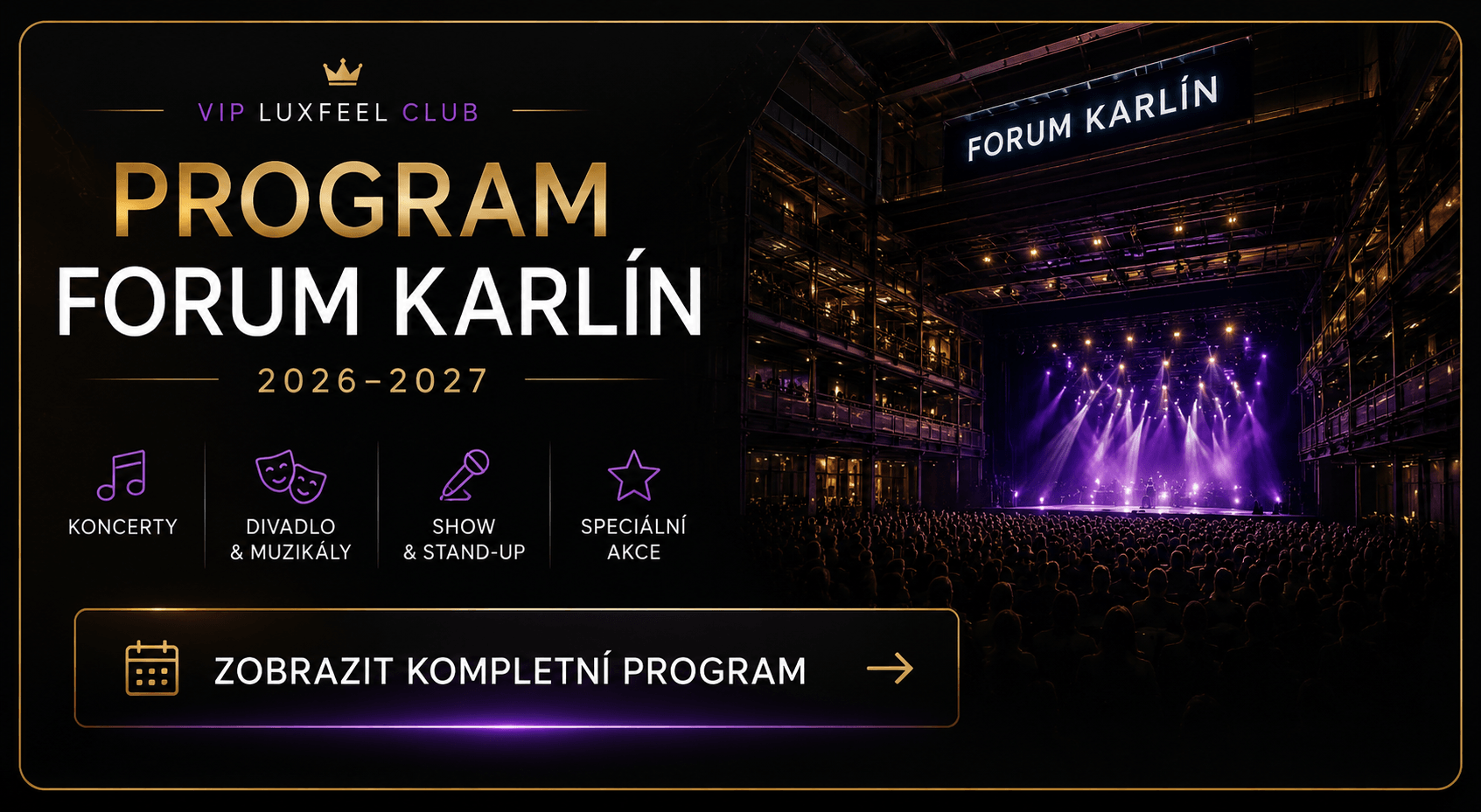 Program Forum Karlín 2026–2027