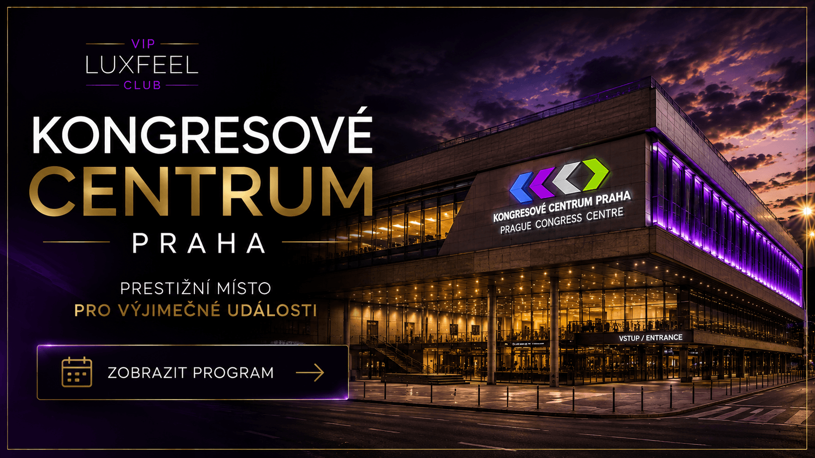 Program Kongresové centrum Praha
