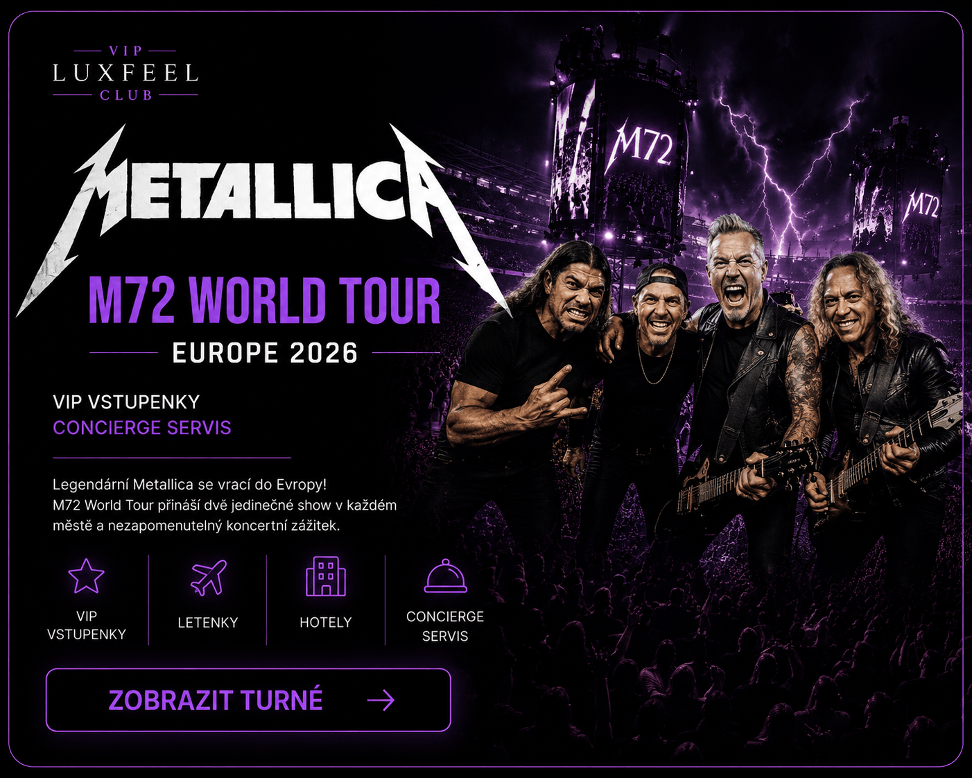 Metallica – evropské turné