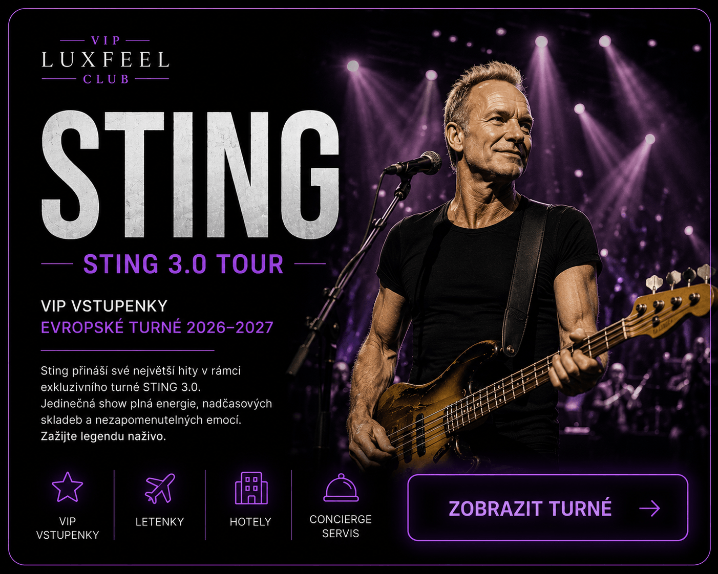 Sting – evropské turné