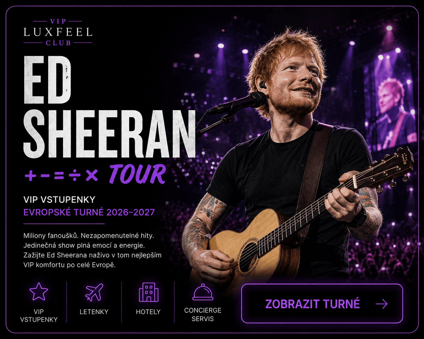 Ed Sheeran – evropské turné