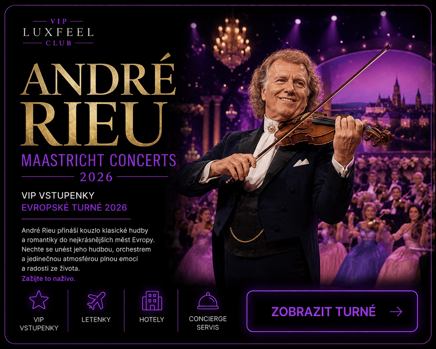 André Rieu – evropské turné
