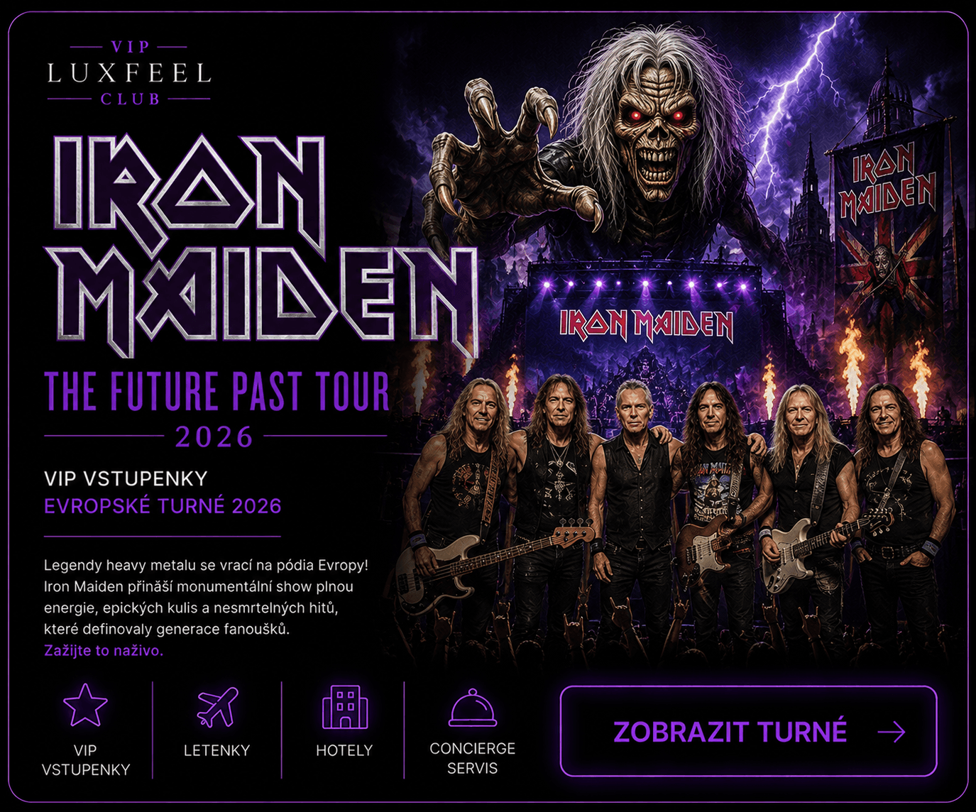 Iron Maiden – evropské turné