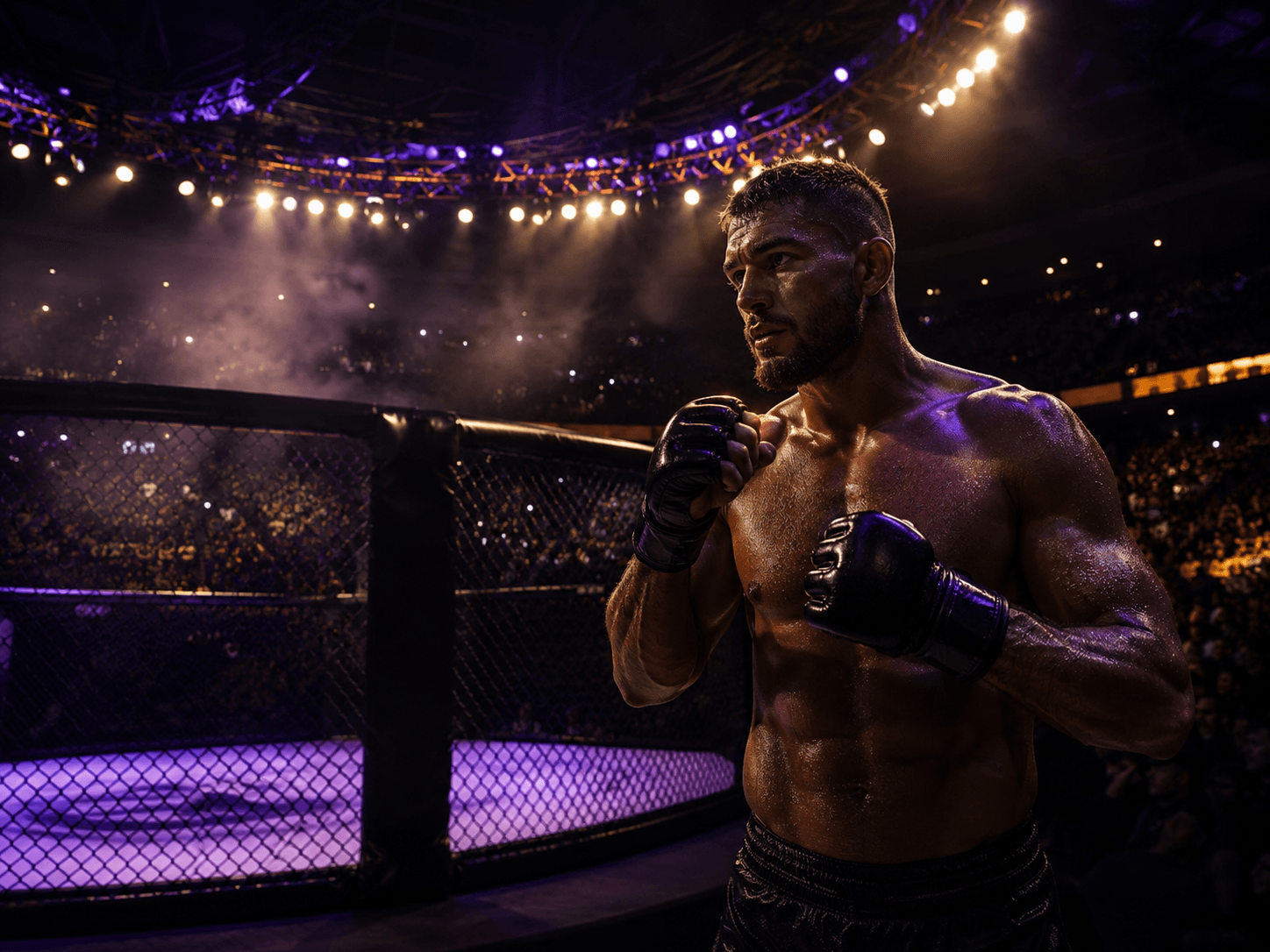 UFC experience – bojovník v osvětleném oktagonu