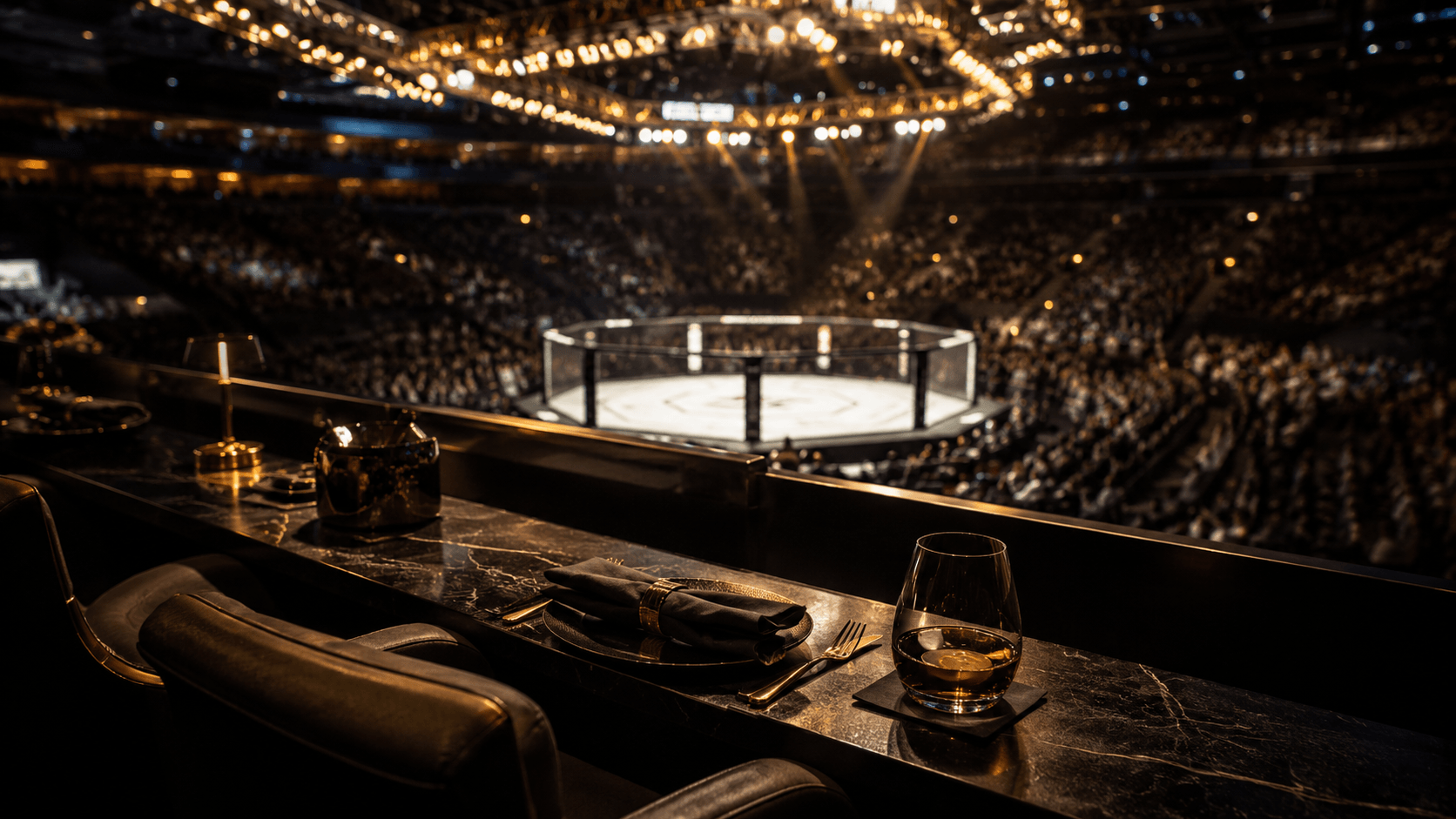 UFC VIP hospitality – prémiové sezení s výhledem na oktagon