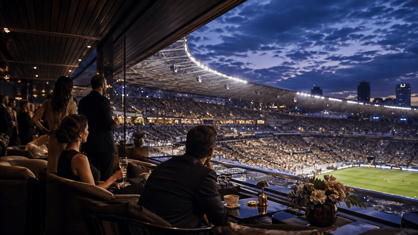 Iconic Sports experience – VIP skybox s výhledem na stadion