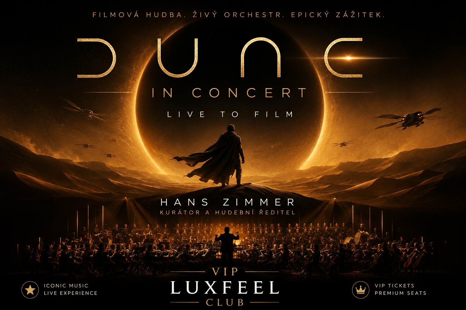 Dune in Concert – filmová hudba Hanse Zimmera s živým orchestrem