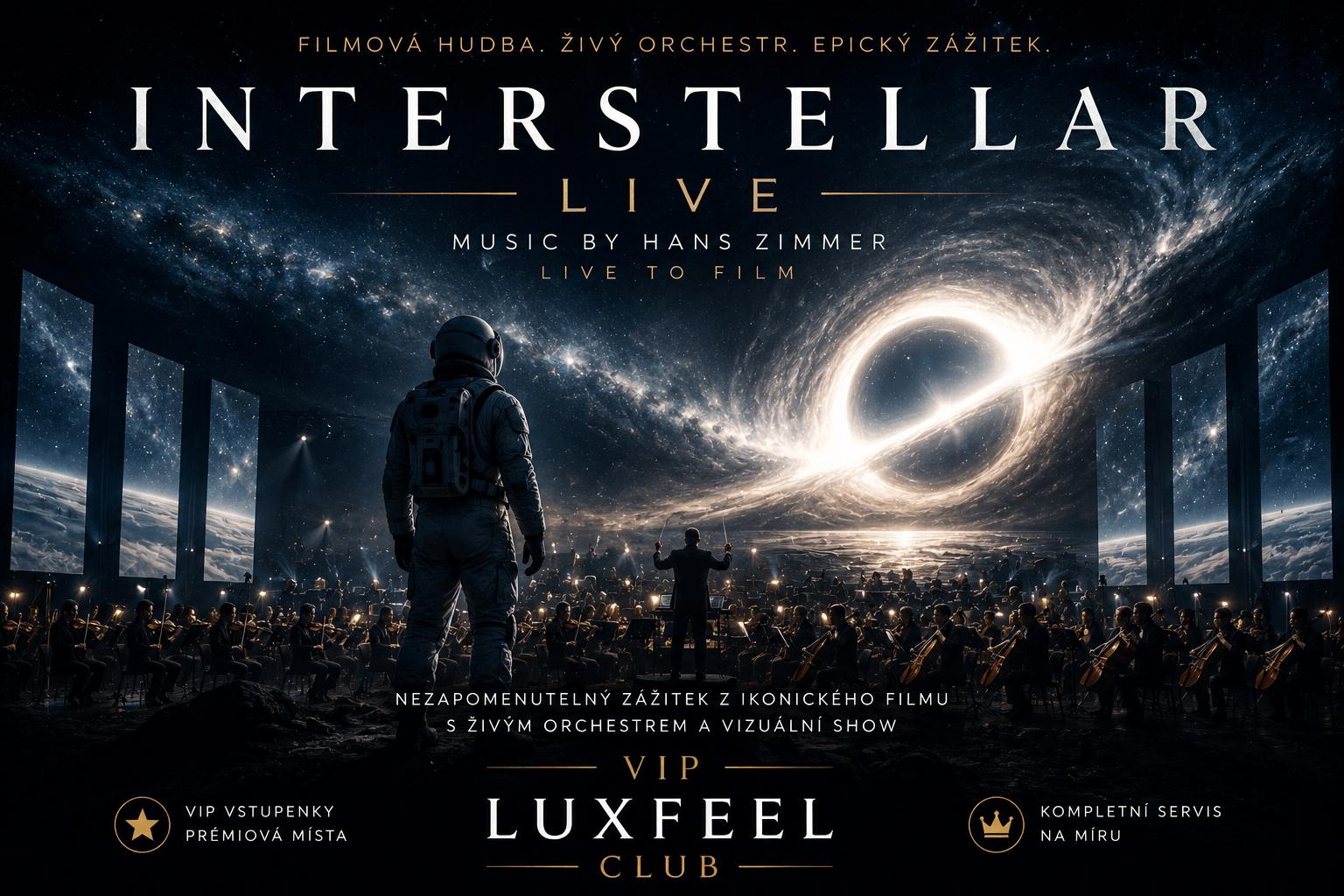 Interstellar Live – film s hudbou Hanse Zimmera a živým orchestrem