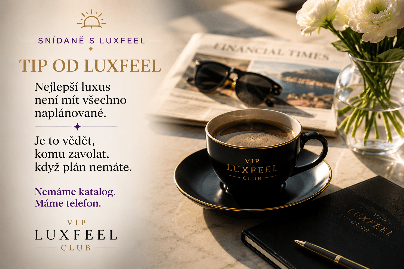Tip od LUXFEEL – Nemáme katalog, máme telefon