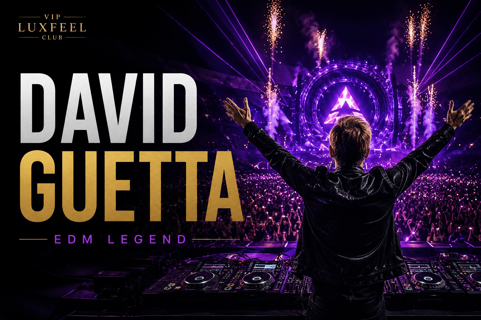 David Guetta – EDM Legend, VIP koncerty, Ibiza a festivalové zážitky