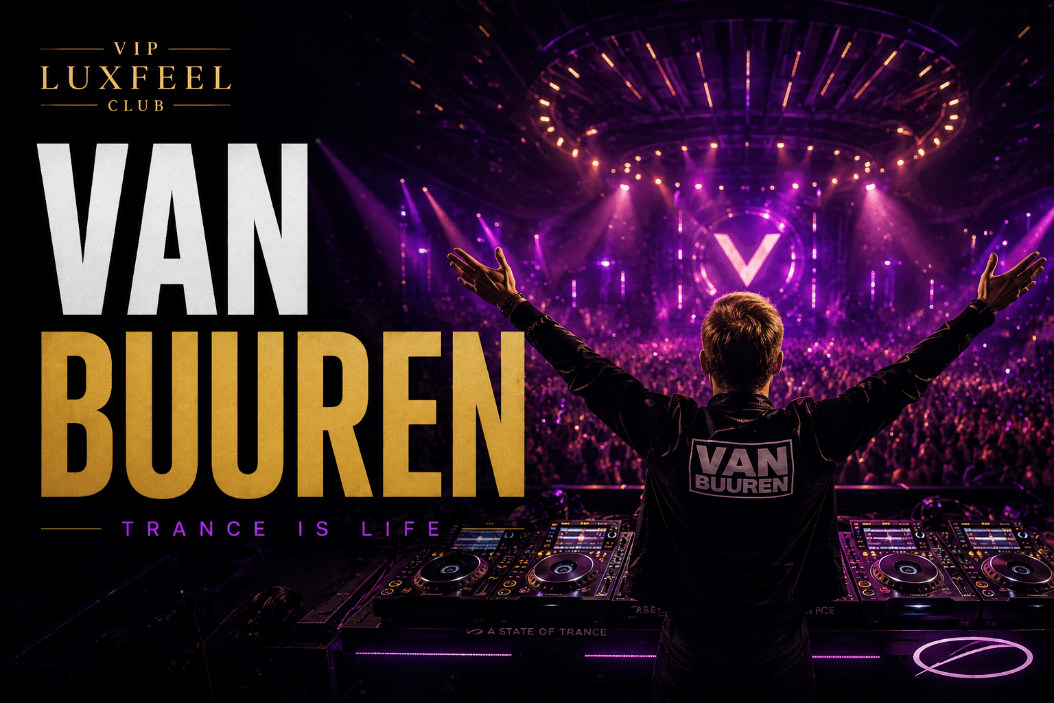 Armin van Buuren – Trance Is Life, VIP koncerty, Ibiza a festivalové zážitky