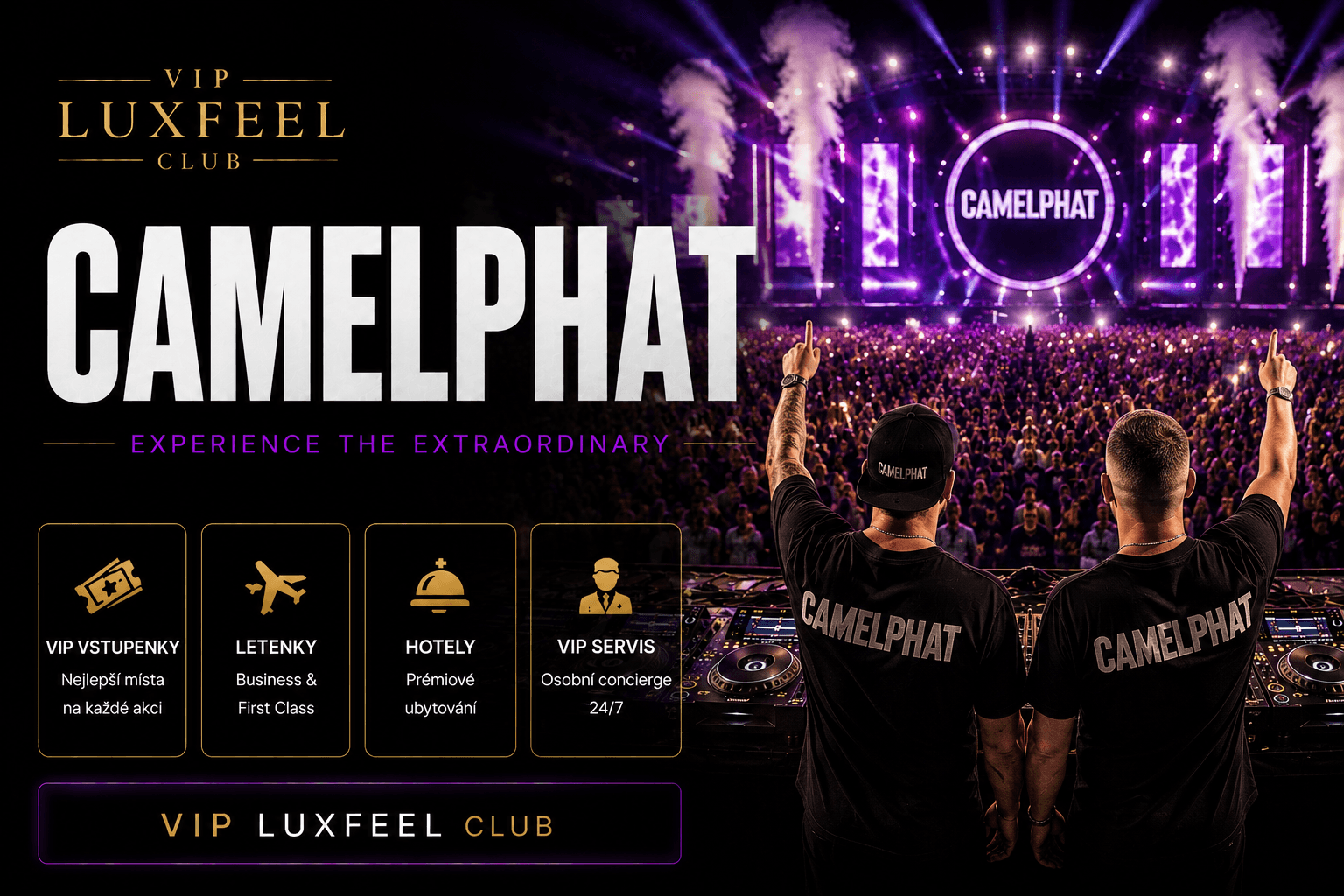 CamelPhat – VIP vstupenky, Ibiza, Hï Ibiza a festivaly