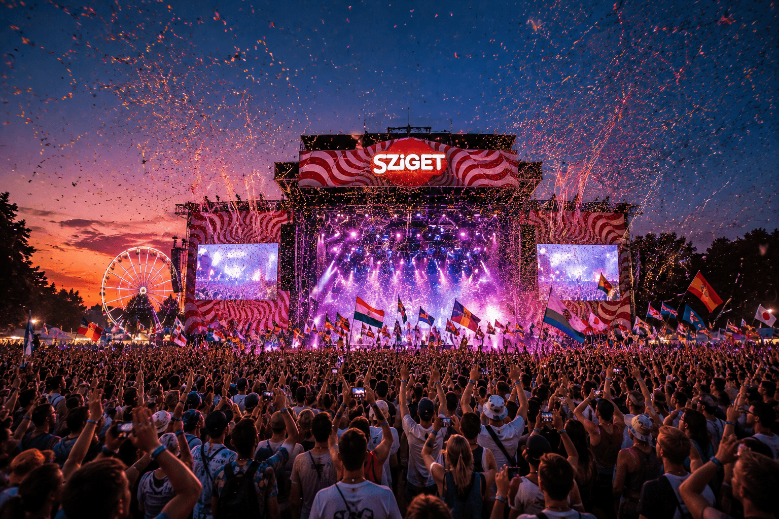 Sziget Festival – VIP vstupenky, hotel, letenky a festivalový servis VIP LUXFEEL CLUB