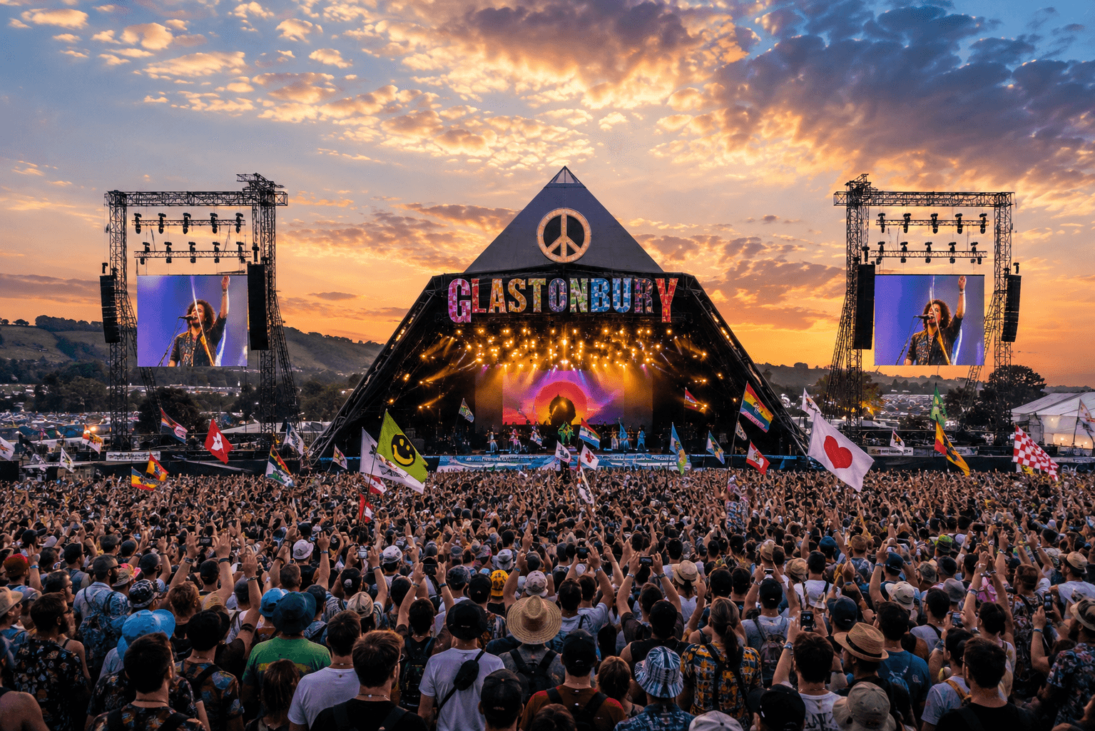 Glastonbury Festival – VIP vstupenky, hotel, letenky a festivalový servis VIP LUXFEEL CLUB