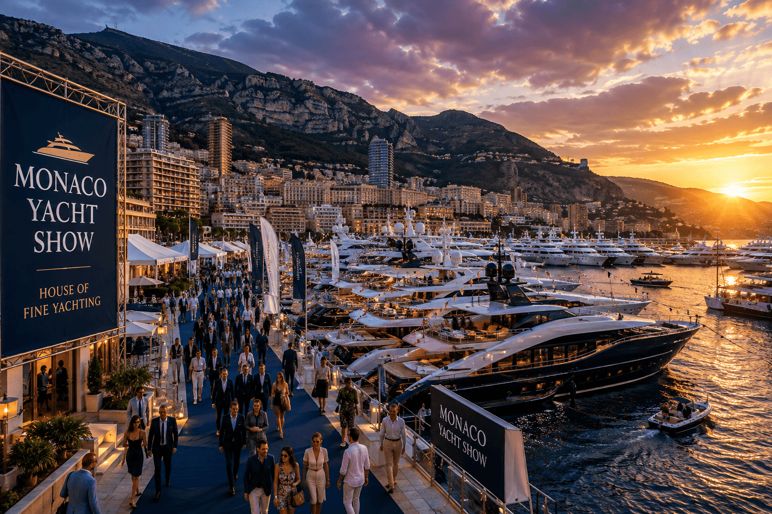 Monaco Yacht Show – superjachty a luxusní servis VIP LUXFEEL CLUB