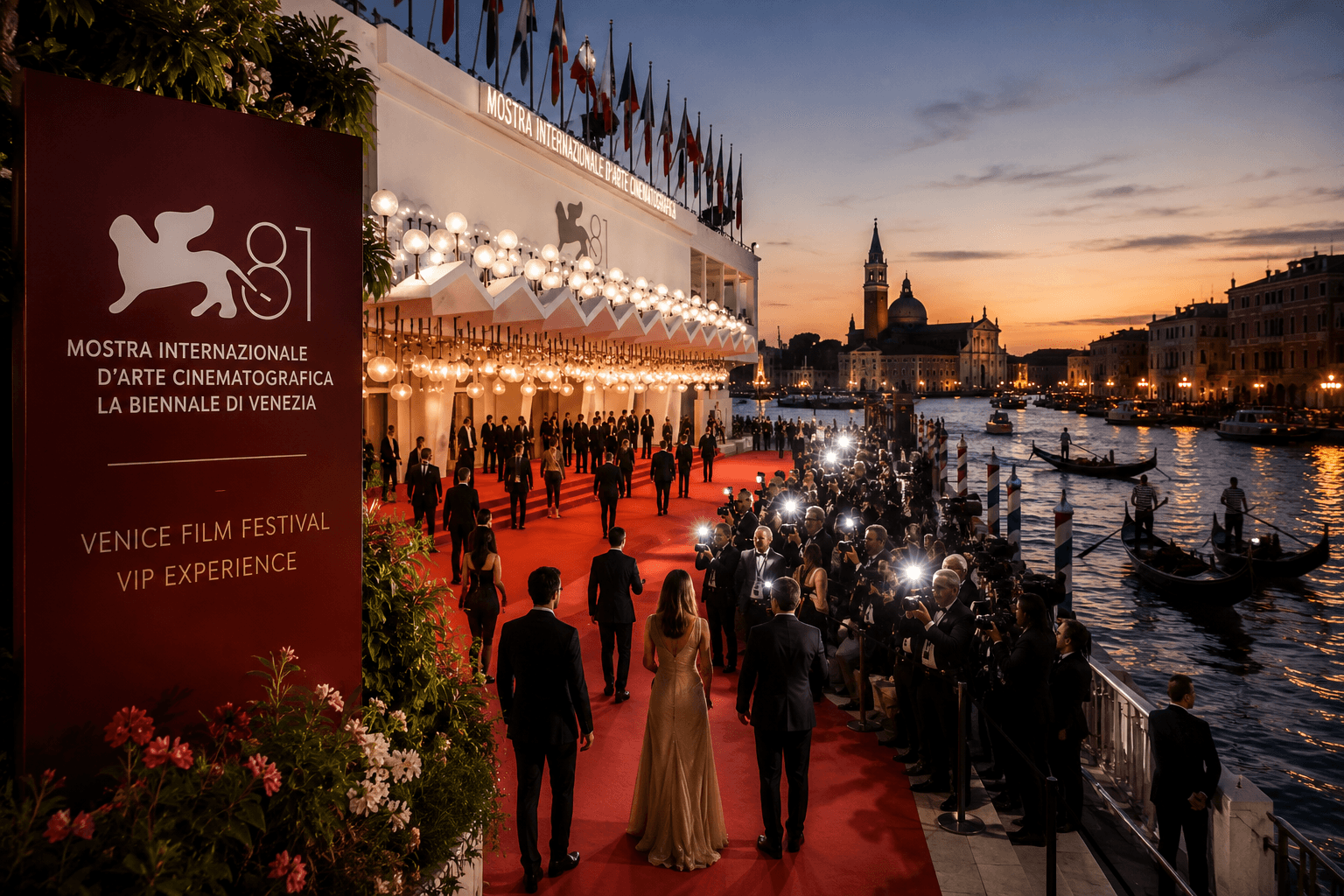 Venice Film Festival – private access, luxury hospitality a concierge servis VIP LUXFEEL CLUB