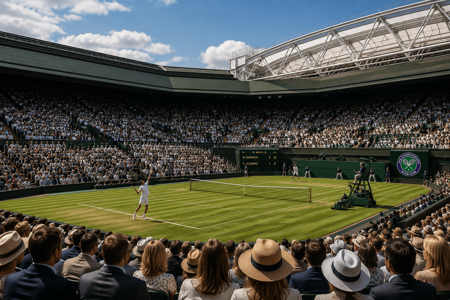 Wimbledon a Grand Slam VIP tenis