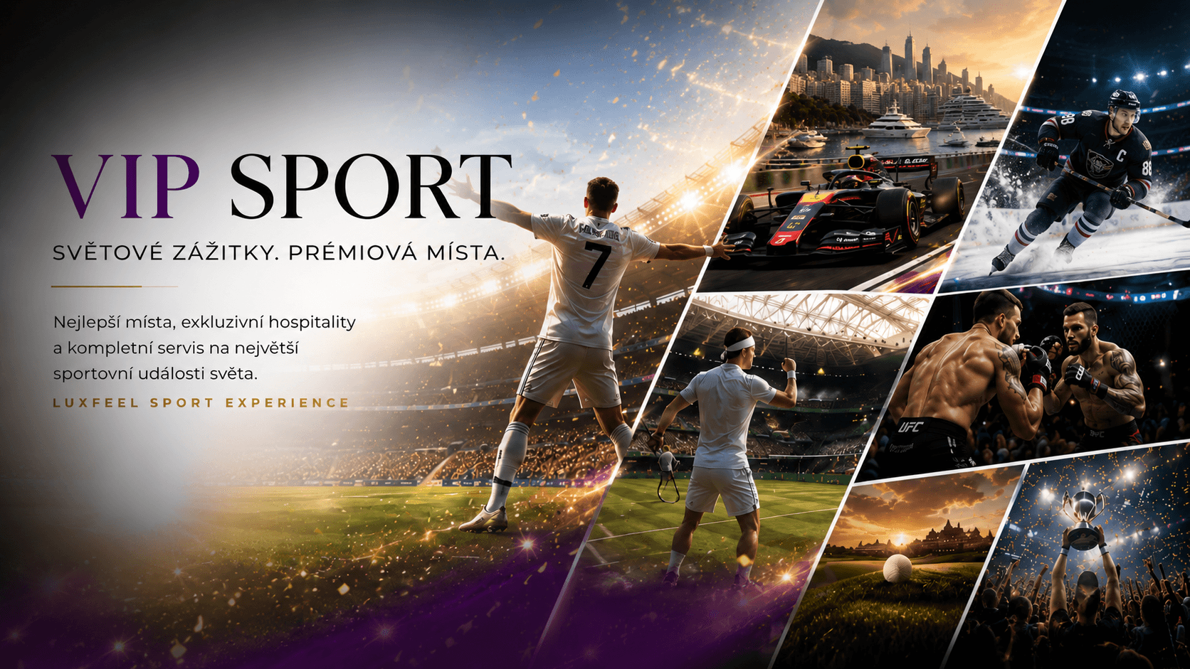 VIP SPORT - světové sportovní zážitky a prémiová místa