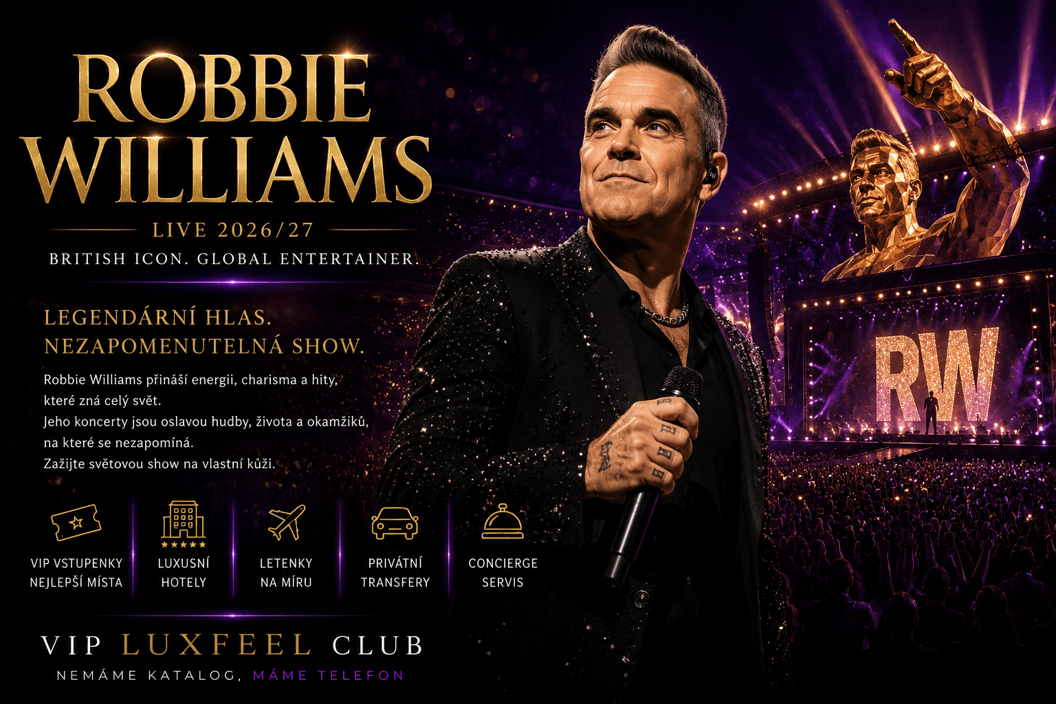 Robbie Williams – Britpop World Tour 2026–2027