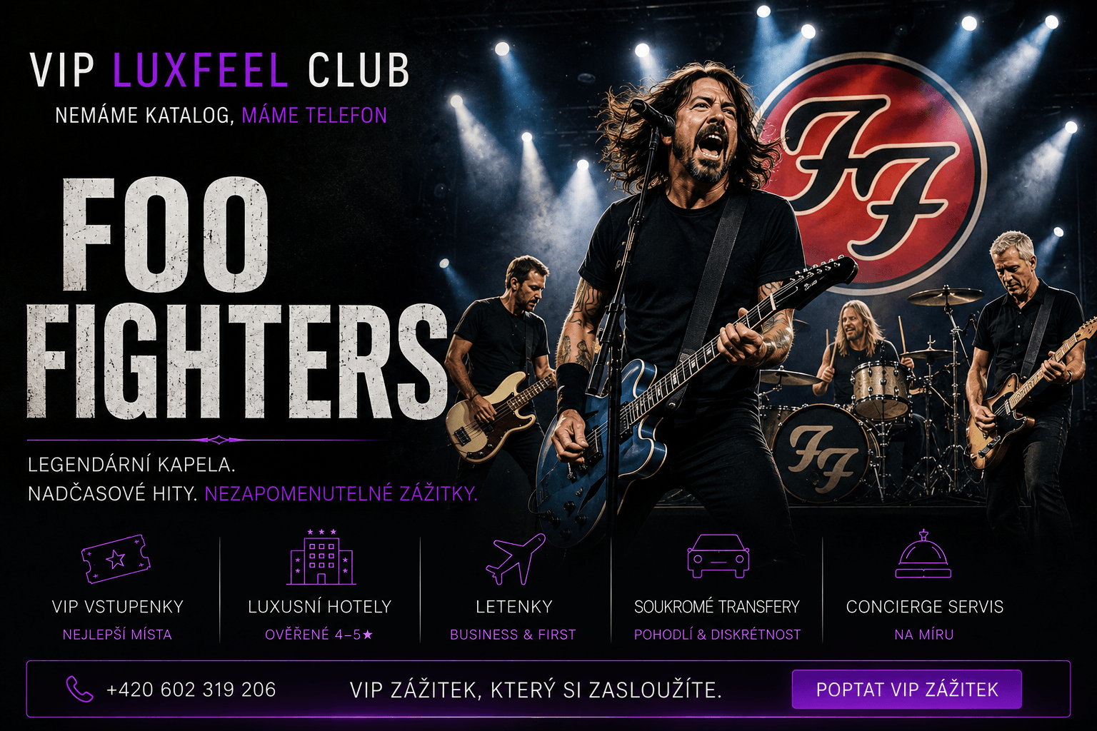 Foo Fighters – Coming Home aktuální světové turné 2026
