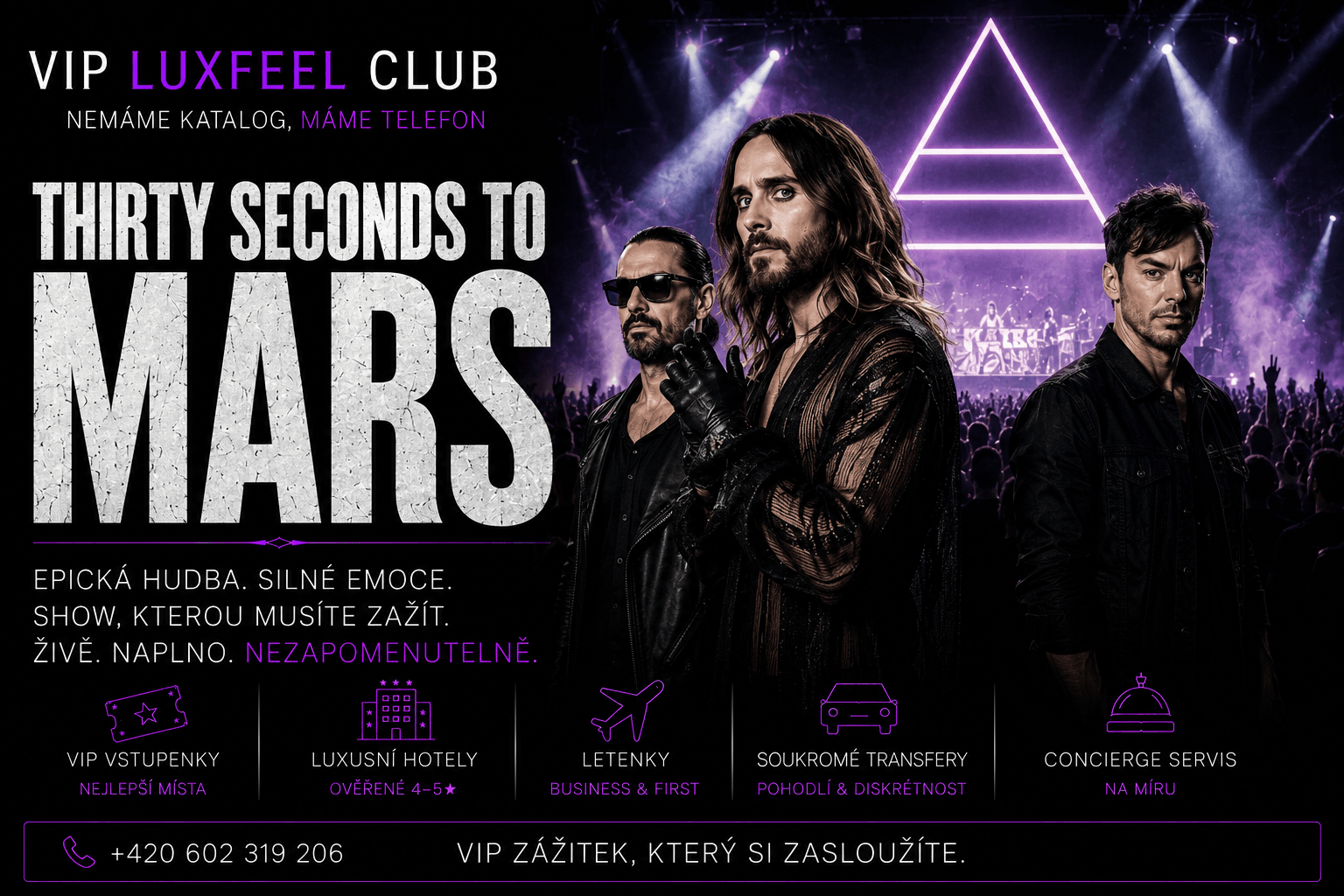 Thirty Seconds to Mars – Coming Home aktuální světové turné 2026
