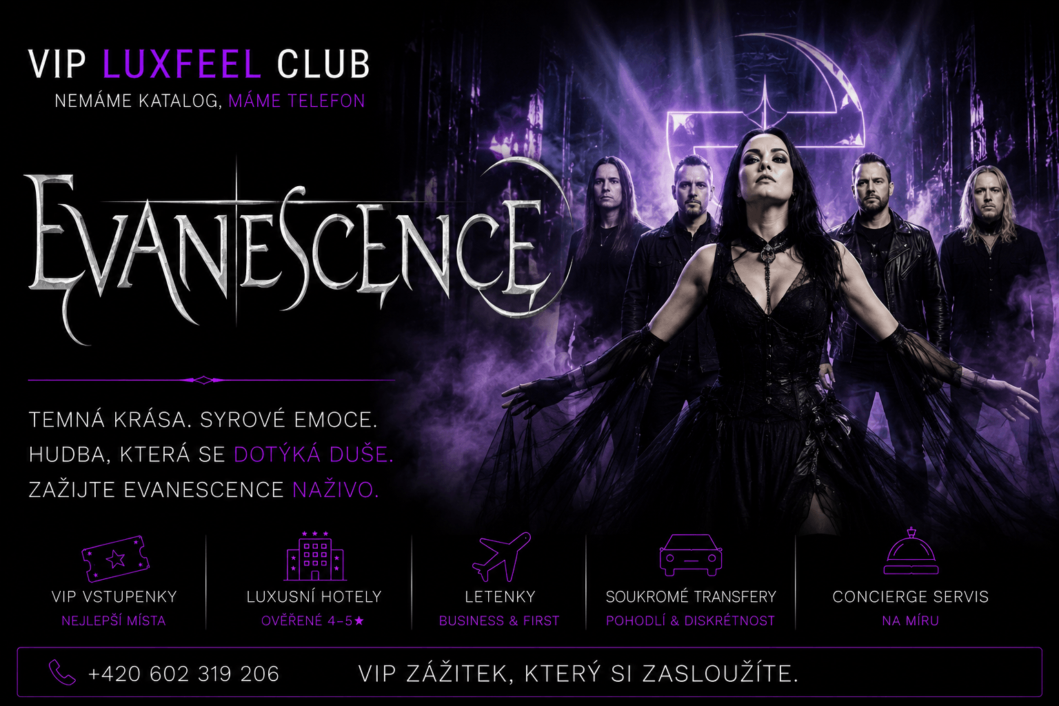 Evanescence – Coming Home aktuální světové turné 2026
