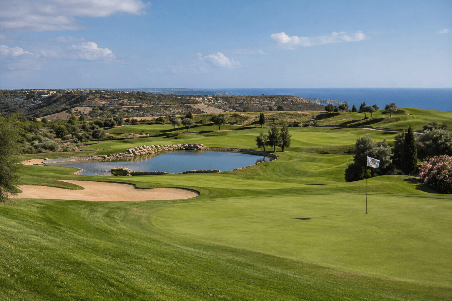 PGA National Cyprus – golfové hřiště Aphrodite Hills