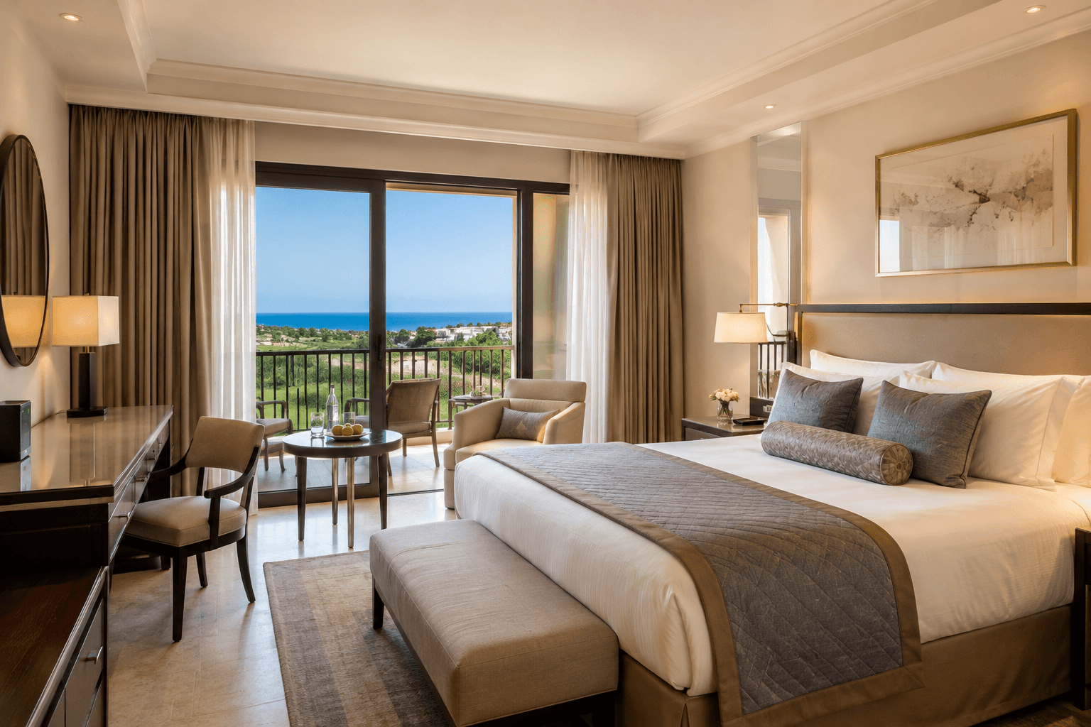 Aphrodite Hills Resort – hotel room and suite