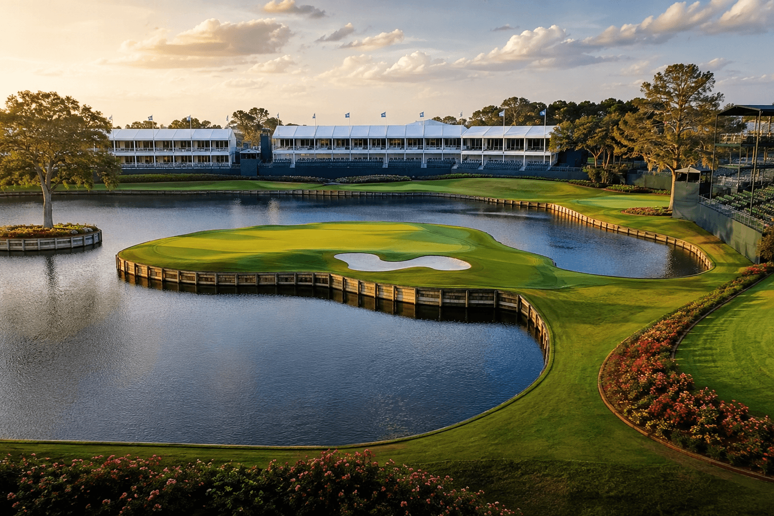 TPC Sawgrass – THE PLAYERS Stadium Course a 17. island green