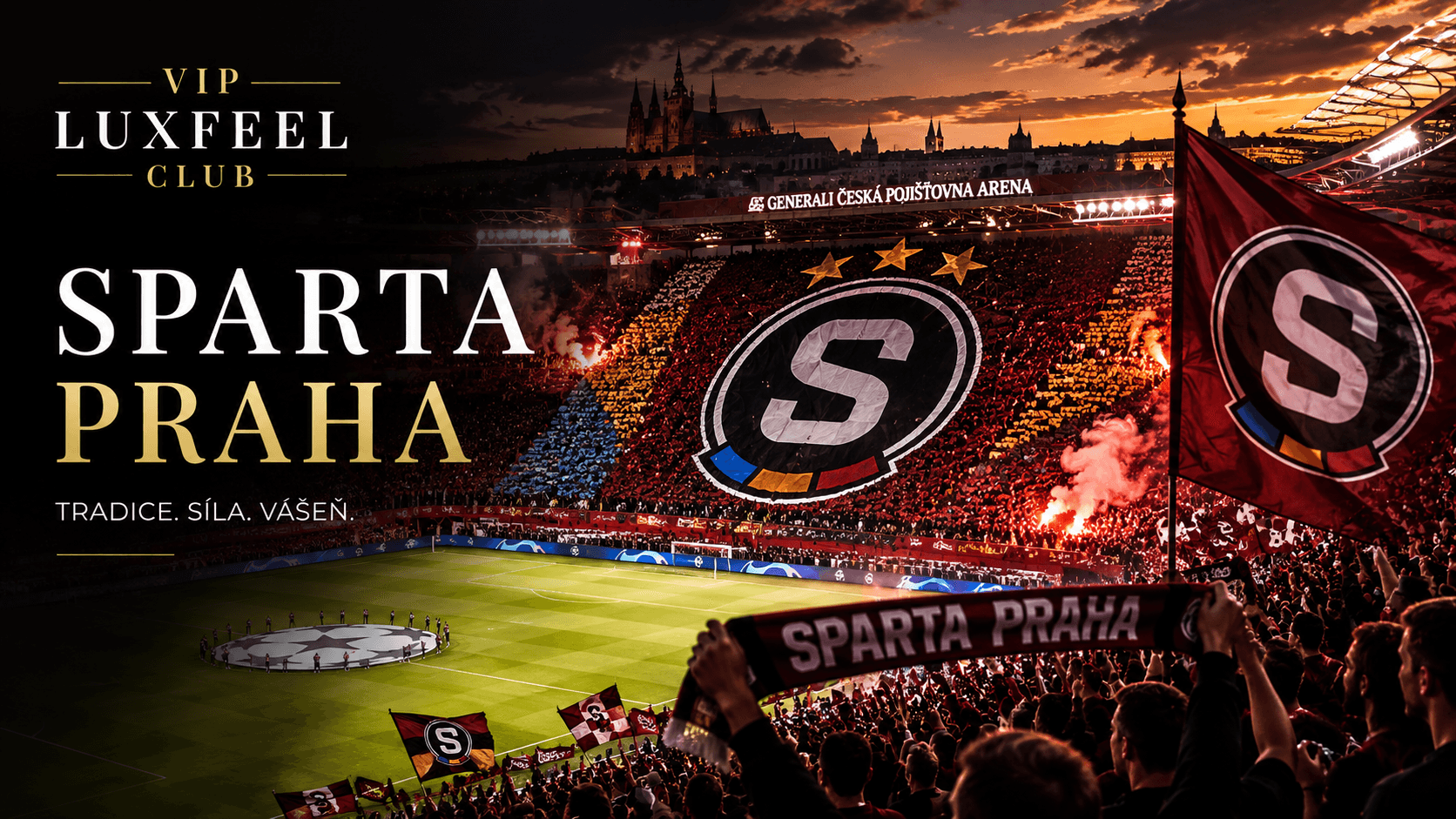 Sparta Prague VIP tickets and hospitality – VIP LUXFEEL CLUB