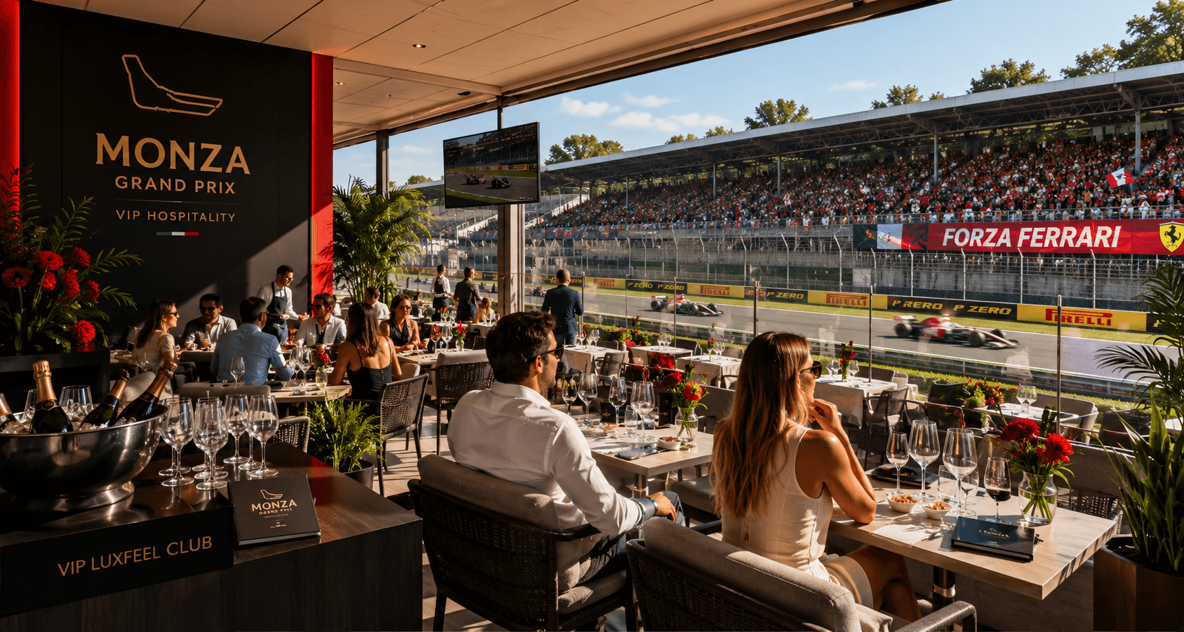 Monza Grand Prix hospitality