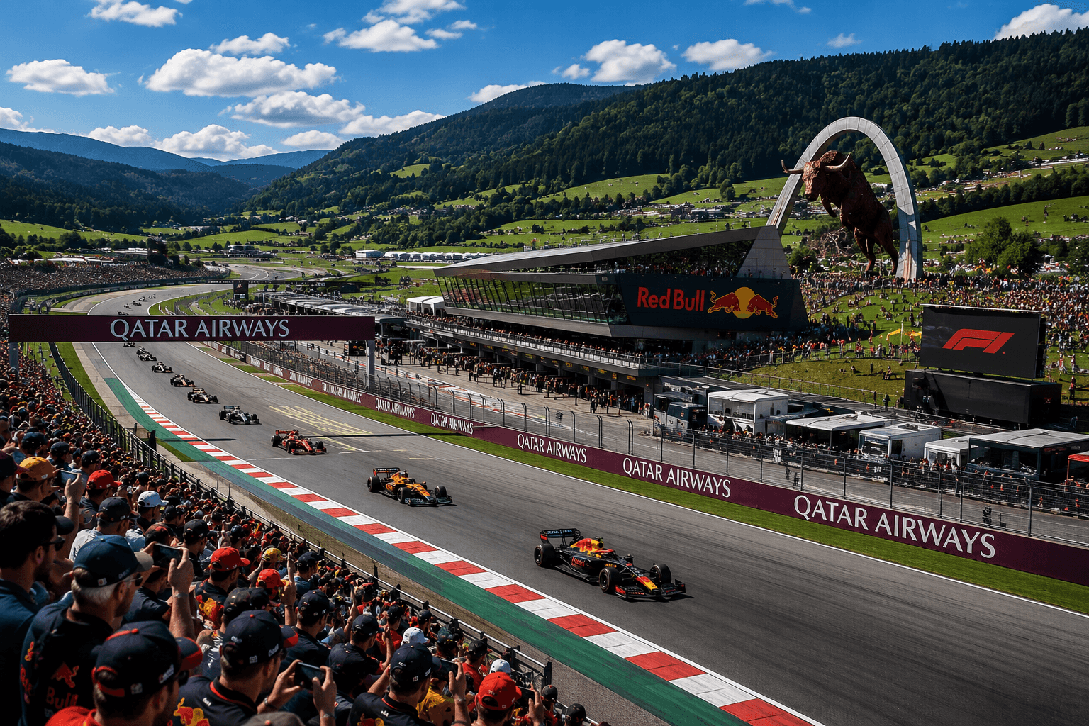 Formule 1 na Red Bull Ringu v Spielbergu