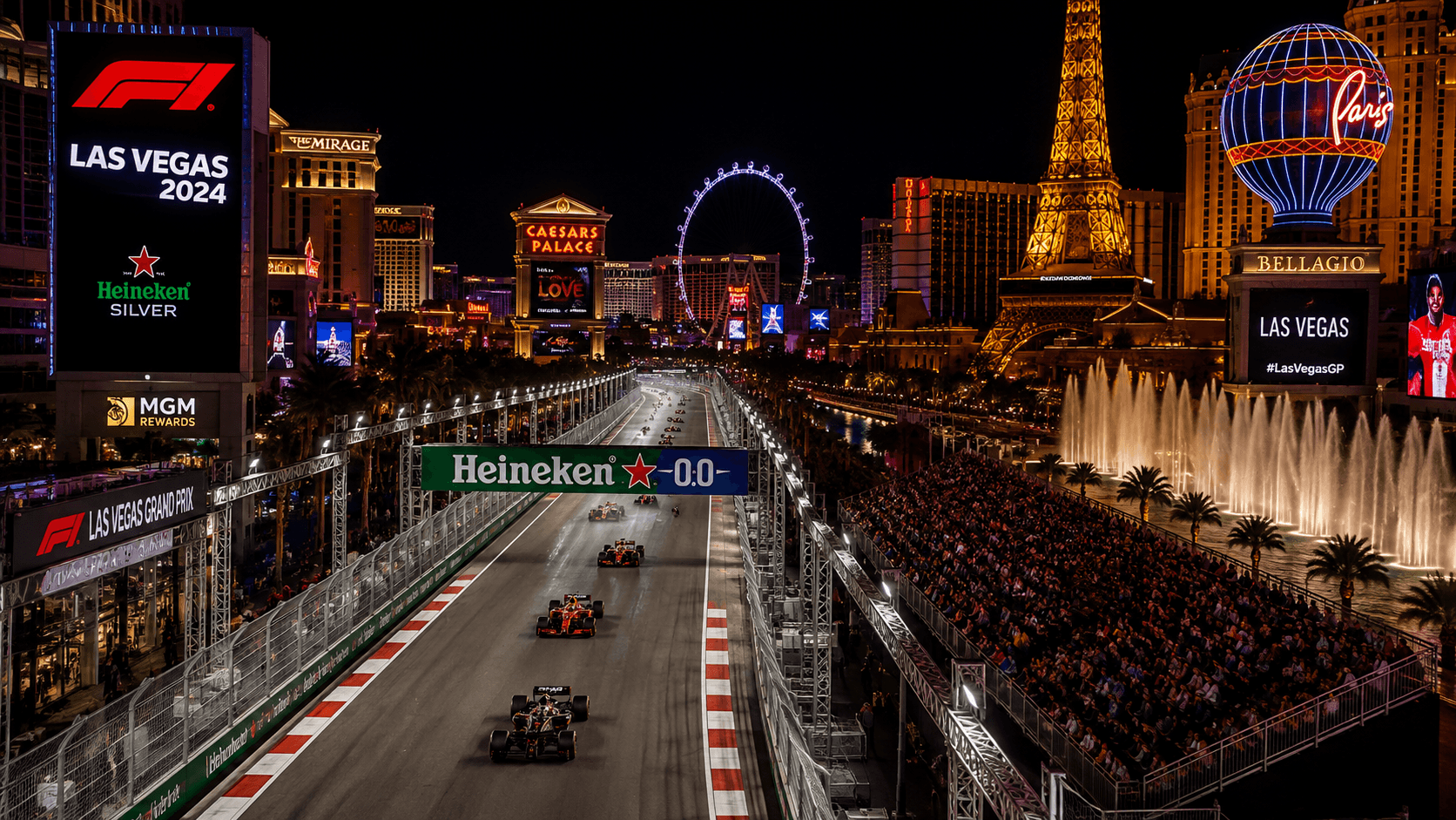 Las Vegas Grand Prix 2026 – Formule 1 na Stripu