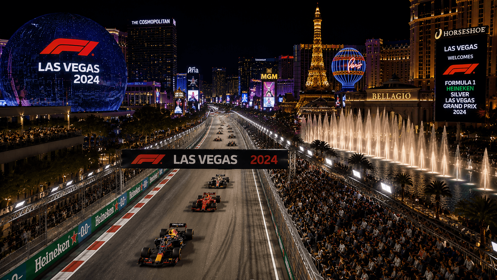 Las Vegas Grand Prix – Strip, závod a světla města