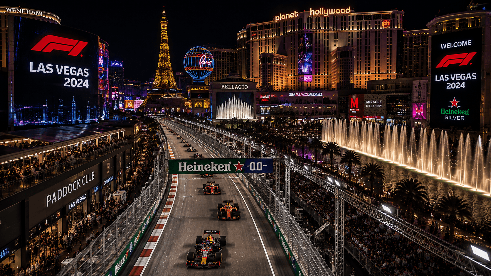 Las Vegas Grand Prix – hospitality a paddock