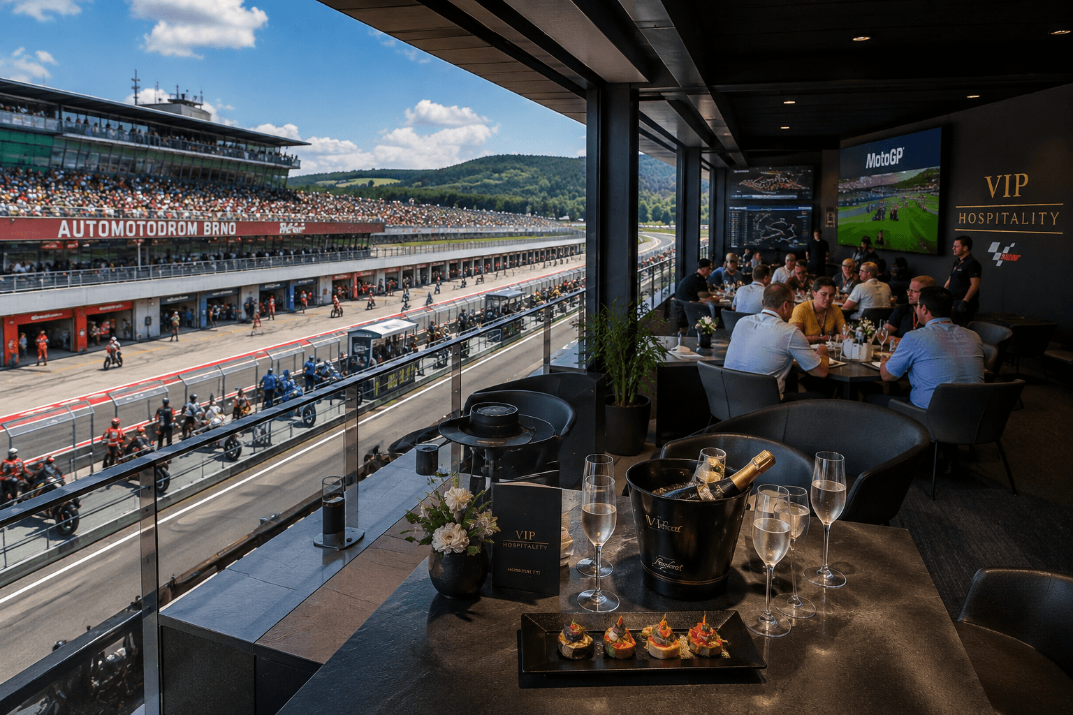 MotoGP Brno – VIP hospitality a paddock