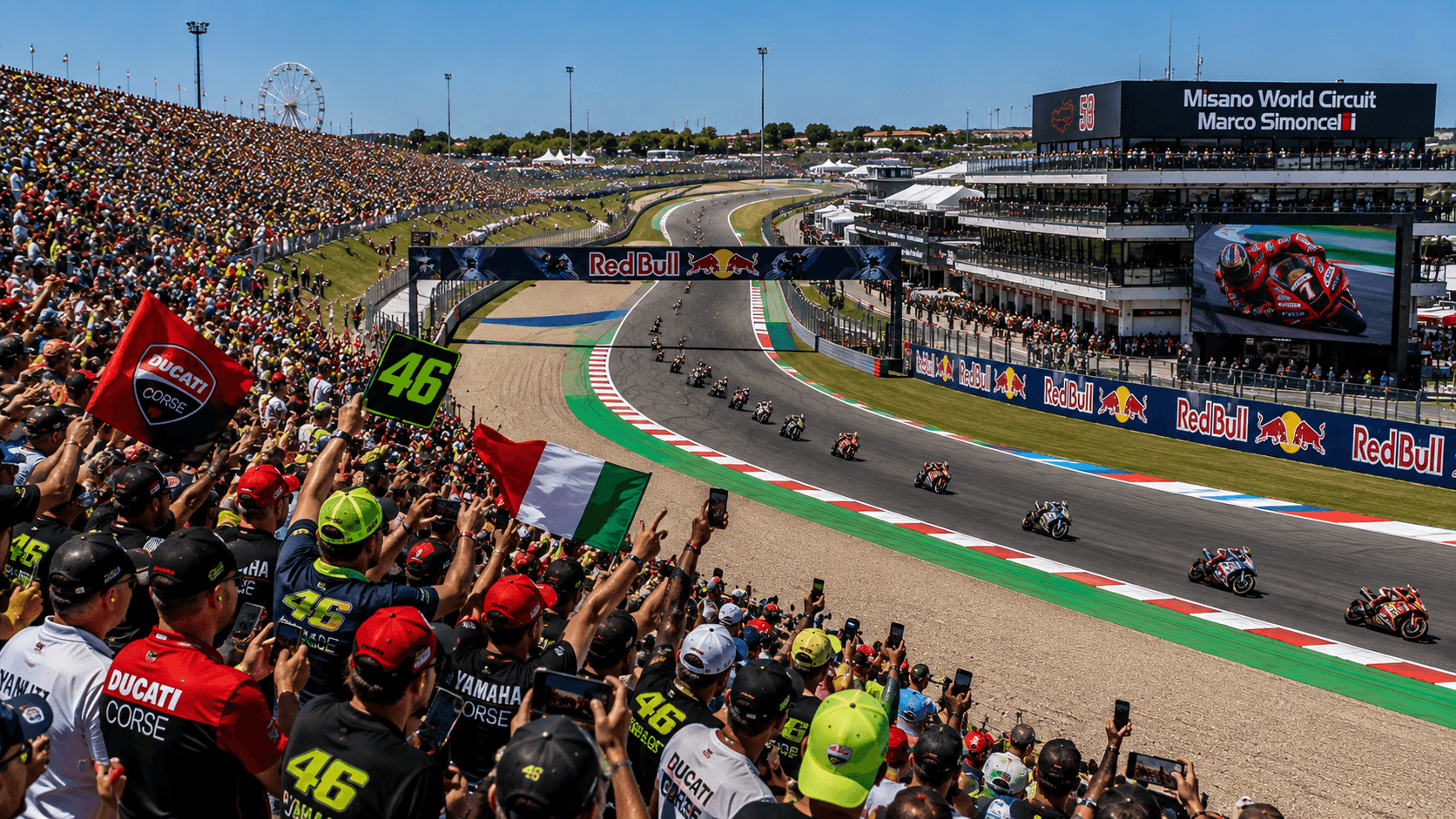 MotoGP Misano – fanoušci a závodní atmosféra