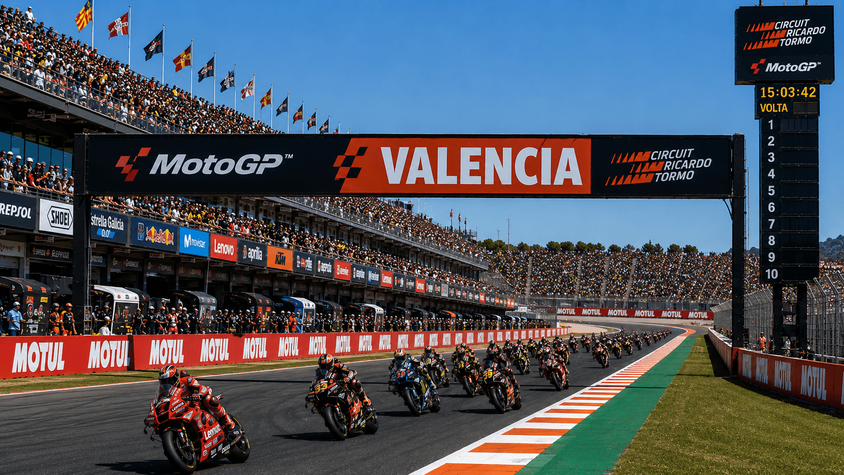 MotoGP Valencia – závodní víkend na Circuit Ricardo Tormo