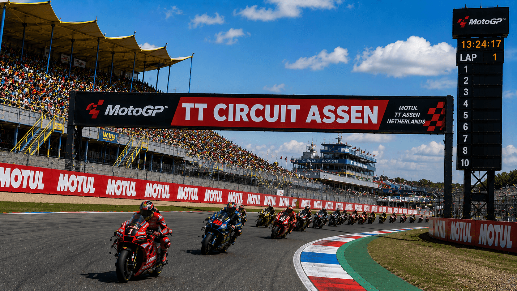 MotoGP Assen – VIP hospitality a výhled na závod