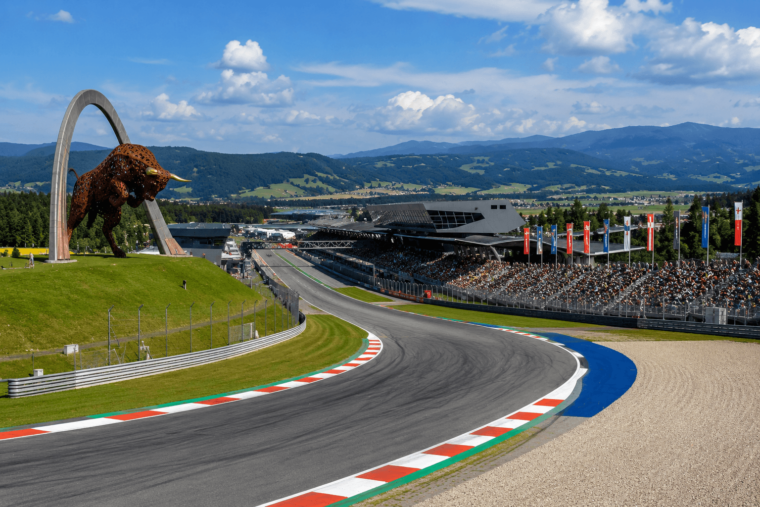 MotoGP Spielberg – Red Bull Ring a štýrské Alpy