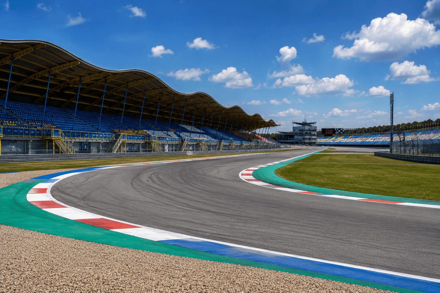 MotoGP Spielberg – závodní okruh a tribuny