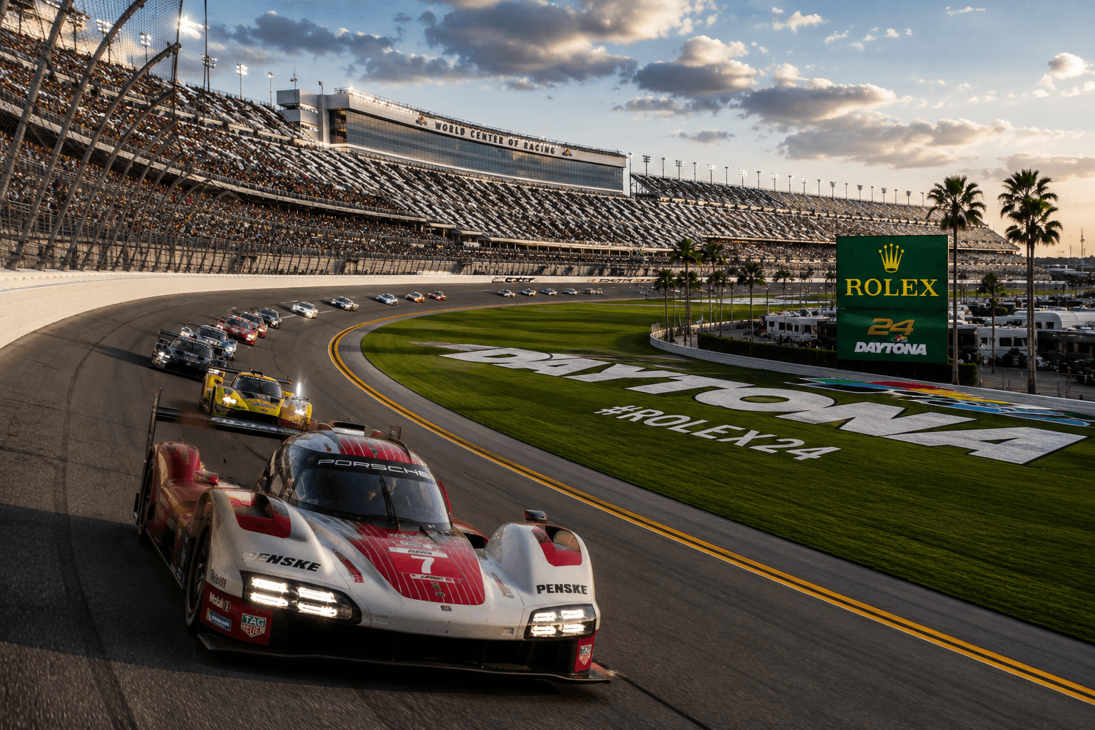 Rolex 24 at Daytona – závod na bankingu Daytona International Speedway