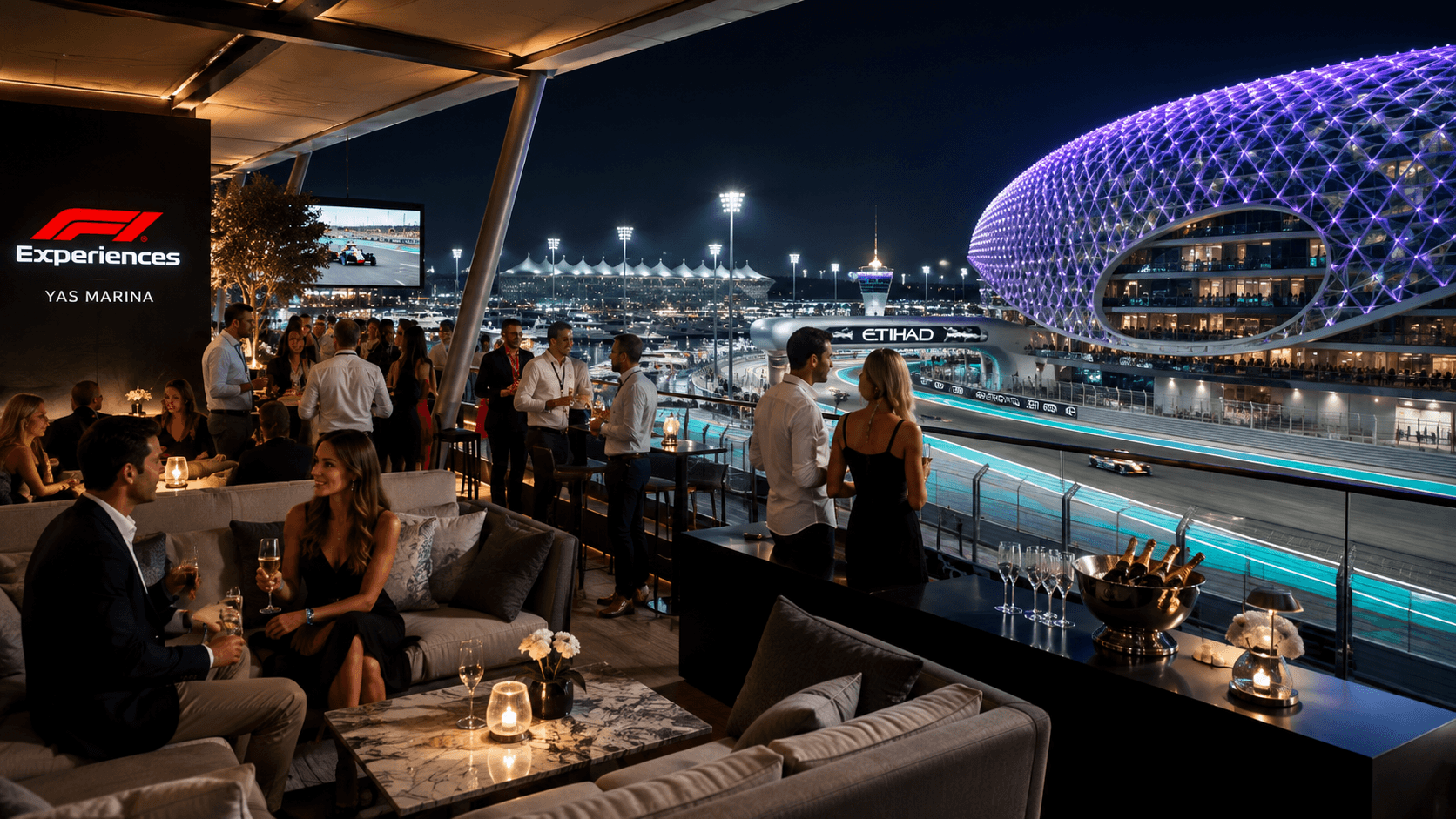 VIP hospitality na závodech Formule 1