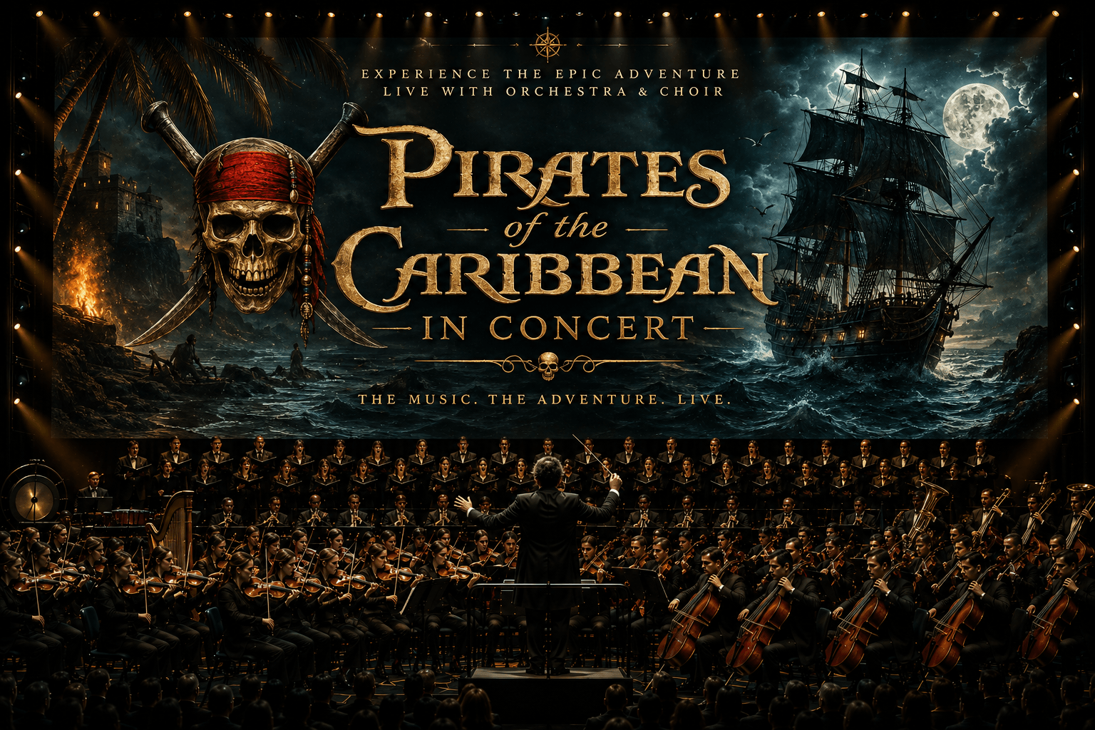 Pirates of the Caribbean Live – VIP vstupenky
