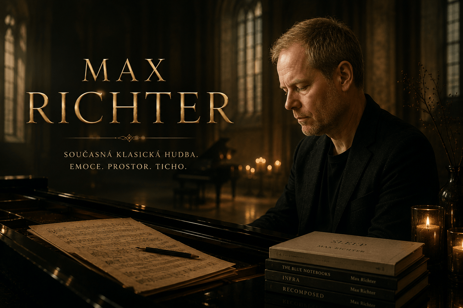 Max Richter – VIP koncertní zážitek