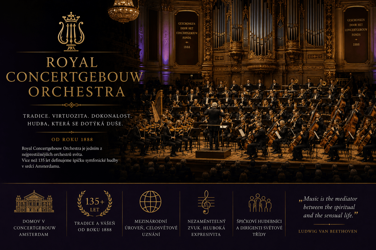 Royal Concertgebouw Orchestra – VIP vstupenky