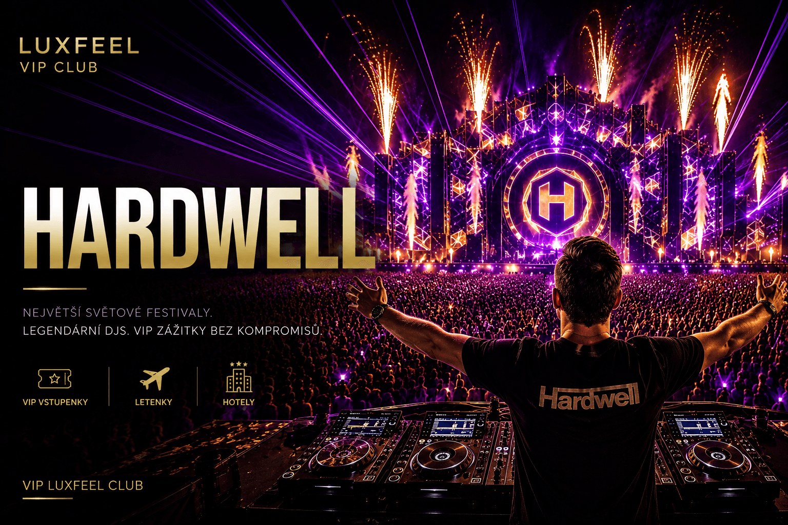 Hardwell – VIP vstupenky